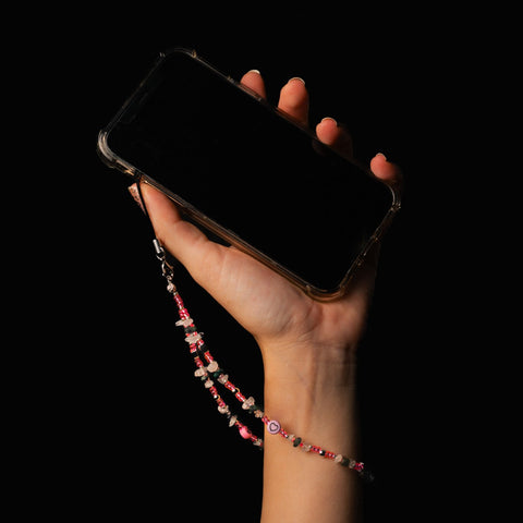 Crystal Phone Chain – Glück