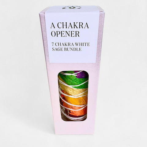 Un ouvreur de chakra - faisceau de sauge blanche 7 chakras